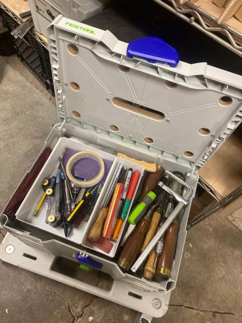 Handtools in an MFT Systainer