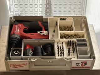 Milwaukee Installation Driver in an Organizer