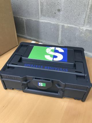Demo Systainer with Direct to Film printing