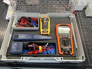 Electrical tools in an Organizer
