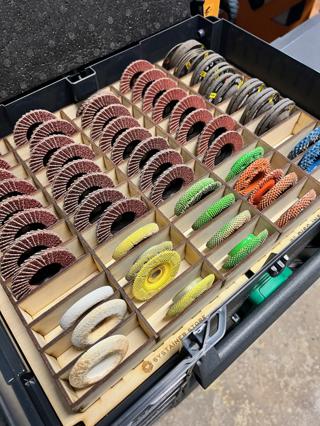Power Carving Discs in Systainers