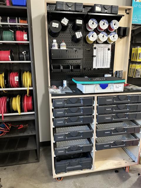 Organized corner with Organizers