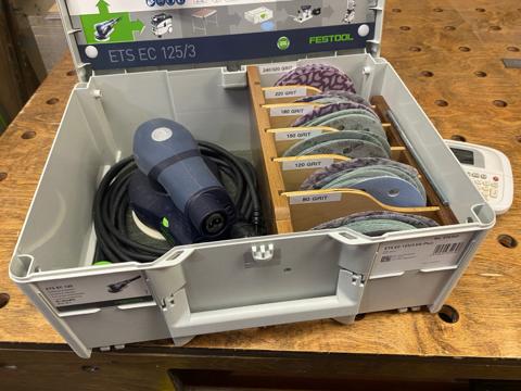 ETS EC 125/3 sander upgrade