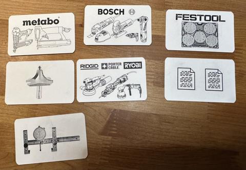 Printed Label Cards