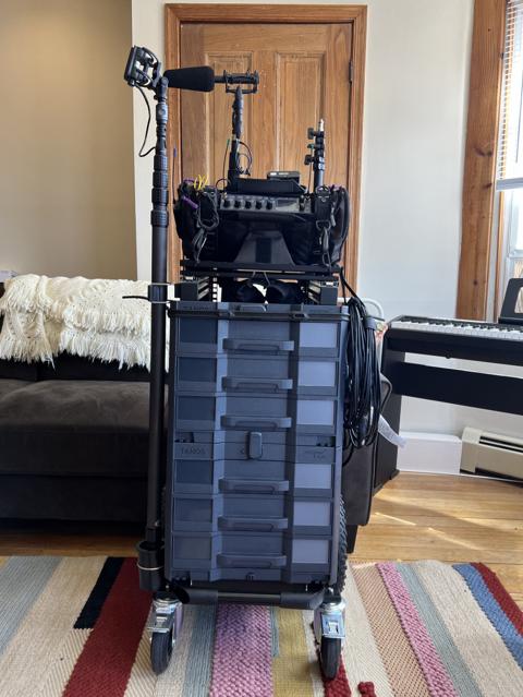 Recording and Sound Cart