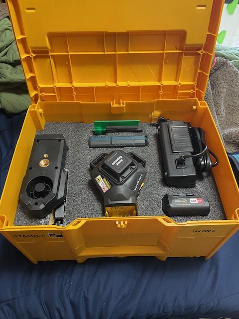 Stabila LAX 600G in a Systainer