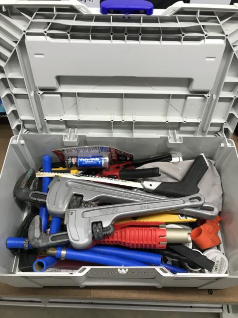 Loaded Plumbing Systainer