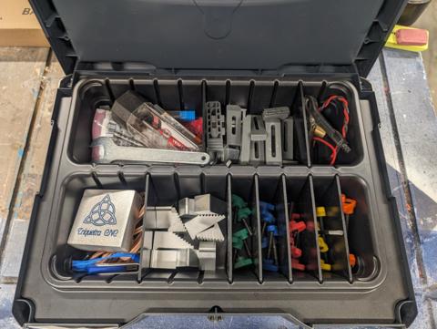 X-Carve Accessories in a Systainer