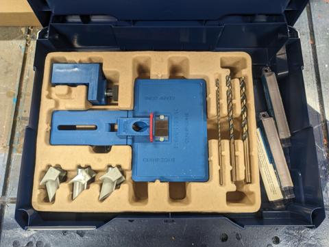 Rockler Corner Key Jig in T-Loc I