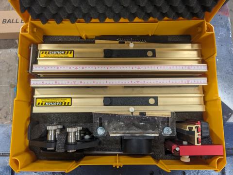 Incra fence stored in Systainer T-Loc II