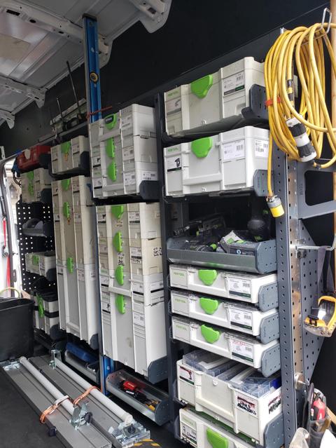 2023 Ford E Transit with Bott SmartVan Racking – photo 2