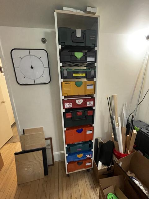 Custom Systainer Rack