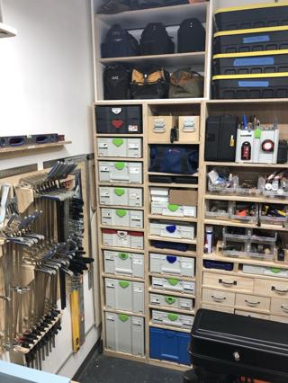 Organized Workshop Corner