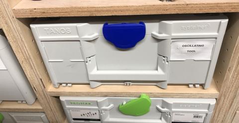 Plywood Systainer Shelves