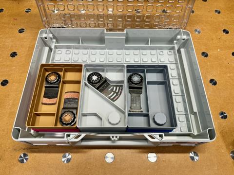 Systainer³ Organizer inserts for Oscillating Multi-tool blades – photo 4