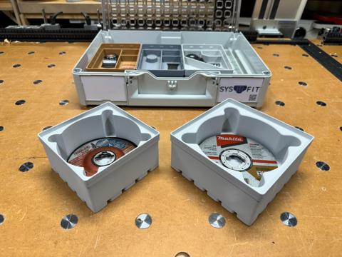 Systainer³ Organizer inserts for Grinding and Cut-Off Wheels