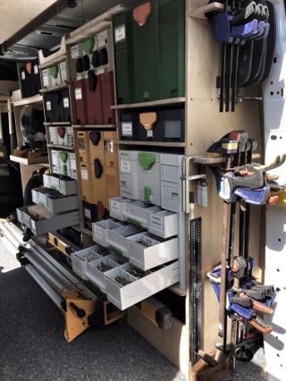 UK Ford Transit with Custom Fitout – photo 5