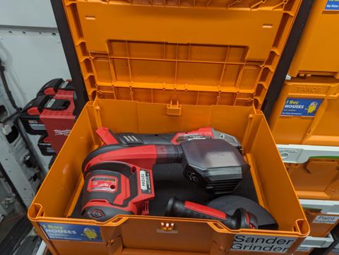 Milwaukee fitouts in Deep Orange