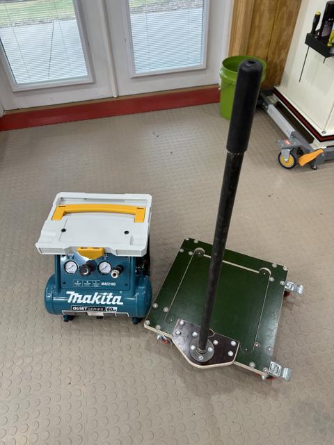 Cart with air compressor and Systainers – photo 3