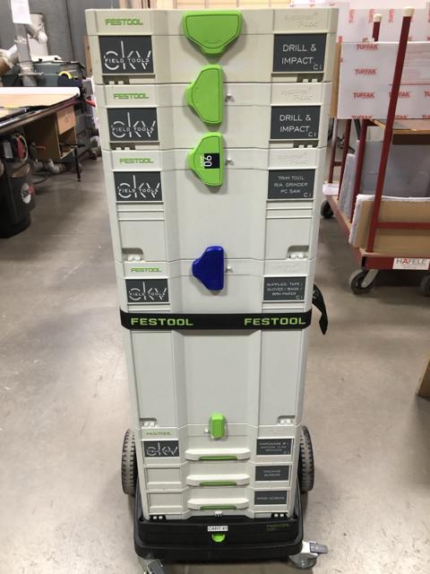 A CK Valenti Designs Systainer Stack