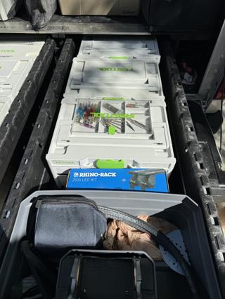 Systainers in a Decked truck bed storage – photo 2