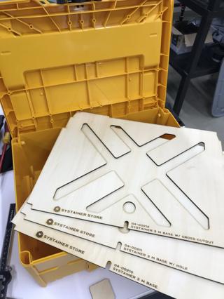 Systainer³ M Base Insert with Cross Cutout