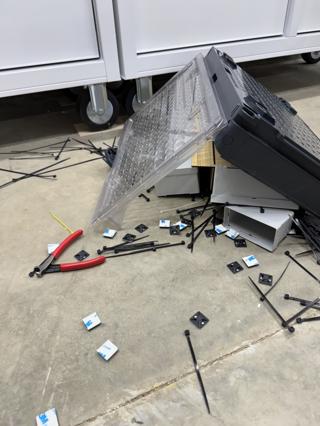 Spilled Cable Ties