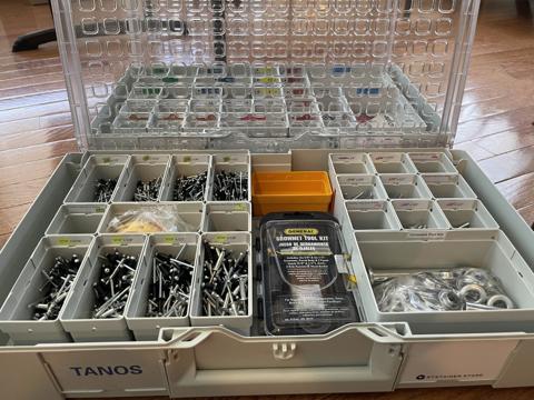 Rivet and Screw Storage