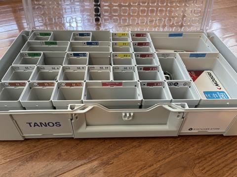 Rivet and Screw Storage