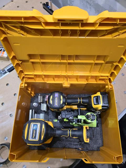 A trio of nail guns in a Systainer³ M 337 – photo 2