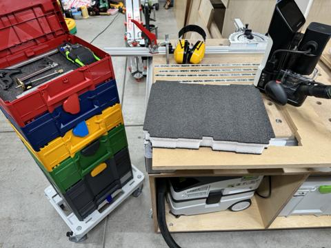 Systainer Stack and custom insert making