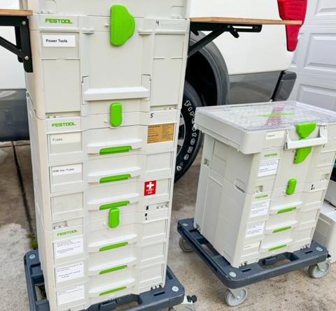 Mobile Workshop Setup for On-Site Installation – photo 9