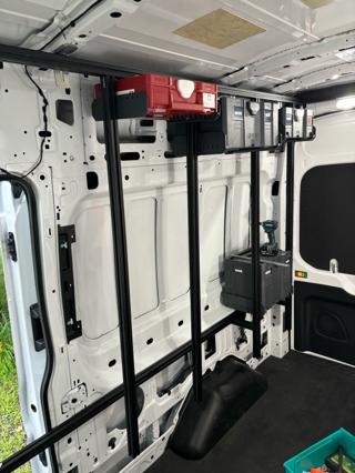 Extrusions + Bott for a van fitout