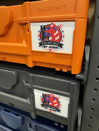 3D Printed Systainer Labels