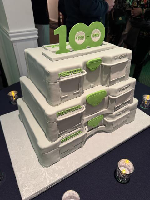 Festool 100 Cake