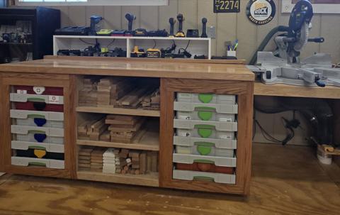 Workbench with SYS-AZ and Cutoff Storage