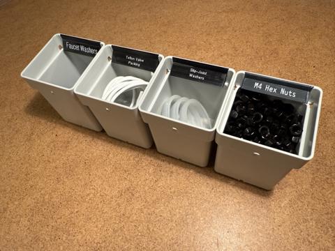 Organizer Insert Box Labels