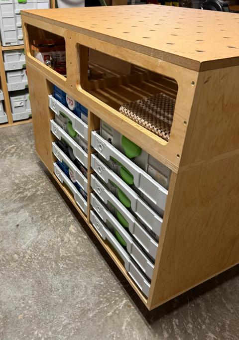 Maple Plywood Workbench and Systainer – photo 2