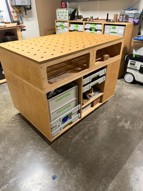 Maple Plywood Workbench and Systainer – photo 3