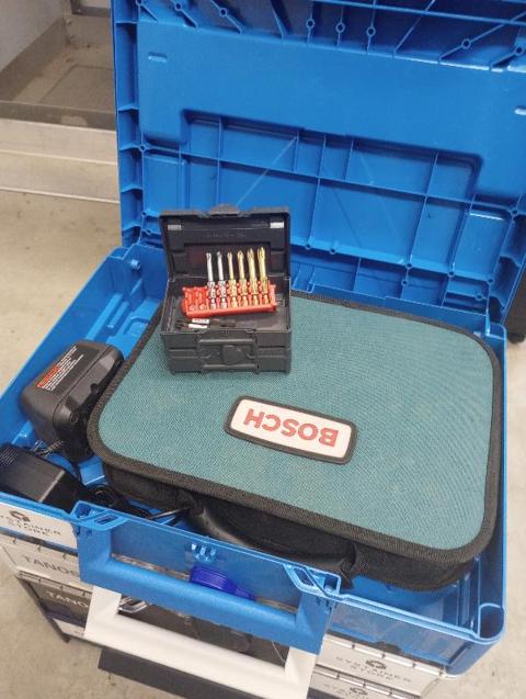 Bosch and Sky Blue Systainer