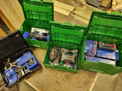 Emerald Green Systainer Stack