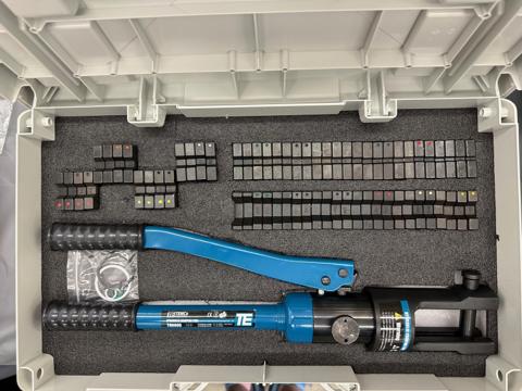 Hydraulic Cable Lug Crimper
