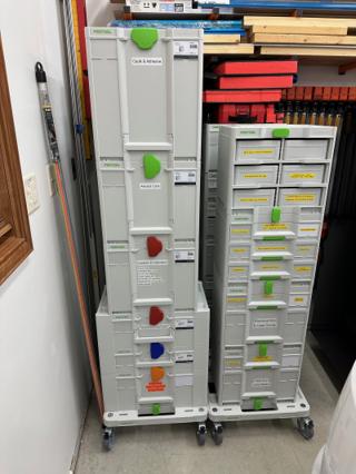 Solar Installer's Systainer Stack