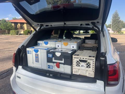 BMW X5 with custom Systainer sled system – photo 2