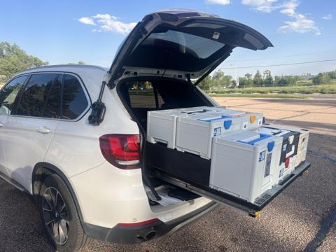 BMW X5 with custom Systainer sled system – photo 5