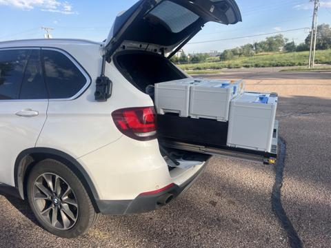 BMW X5 with custom Systainer sled system – photo 6