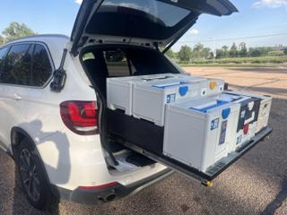 BMW X5 with custom Systainer sled system – photo 7