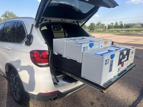 BMW X5 with custom Systainer sled system – photo 7