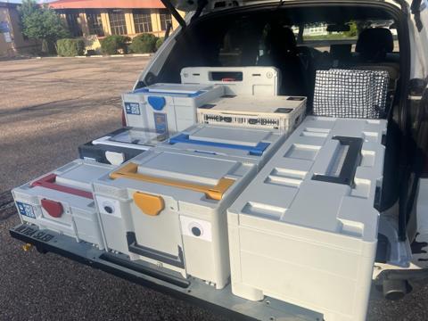 BMW X5 with custom Systainer sled system – photo 8