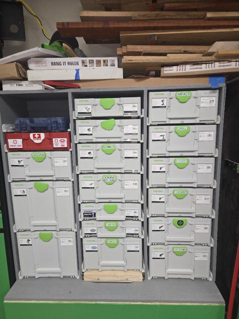 Simple Systainer³ Rail Cabinet